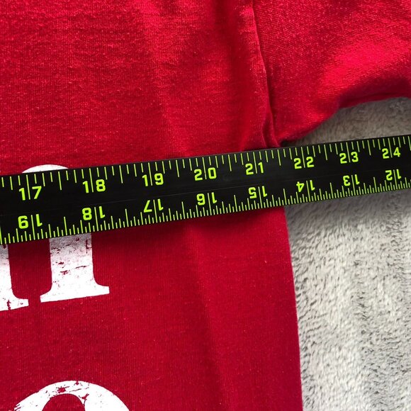 Vintage Booke T-Shirt XL Red "Things Go Better With Coke" Cotton Tagless - Picture 4 of 7